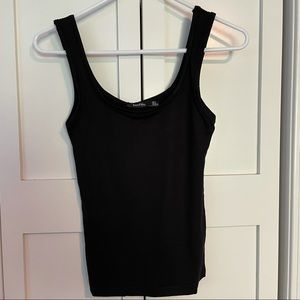 NWT! Boohoo Black Tank Top, Size 2